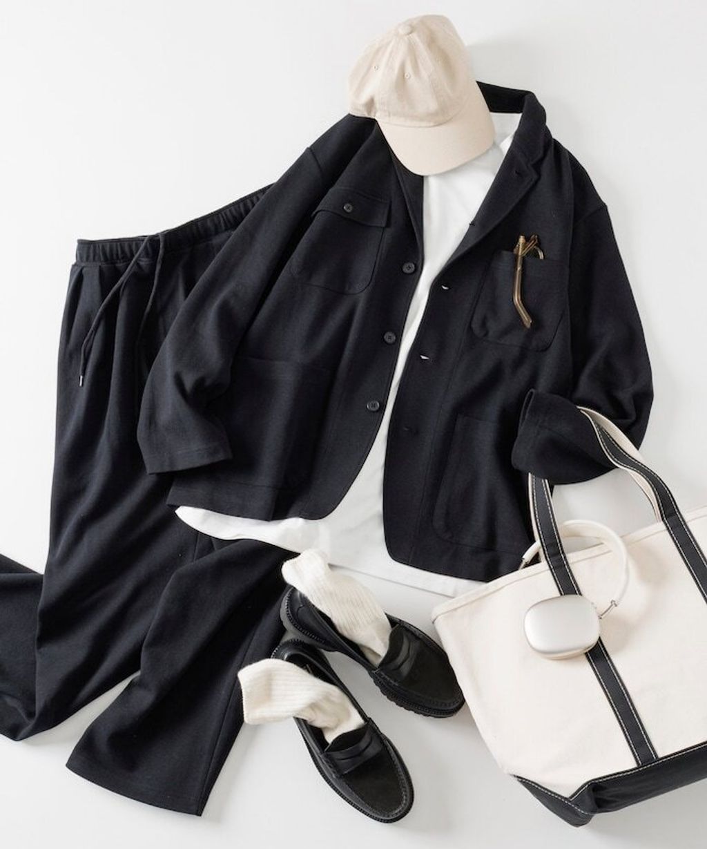 FREAKS STORE 高品質雙面布料休閒西裝外套＋抽繩長褲兩件套_39