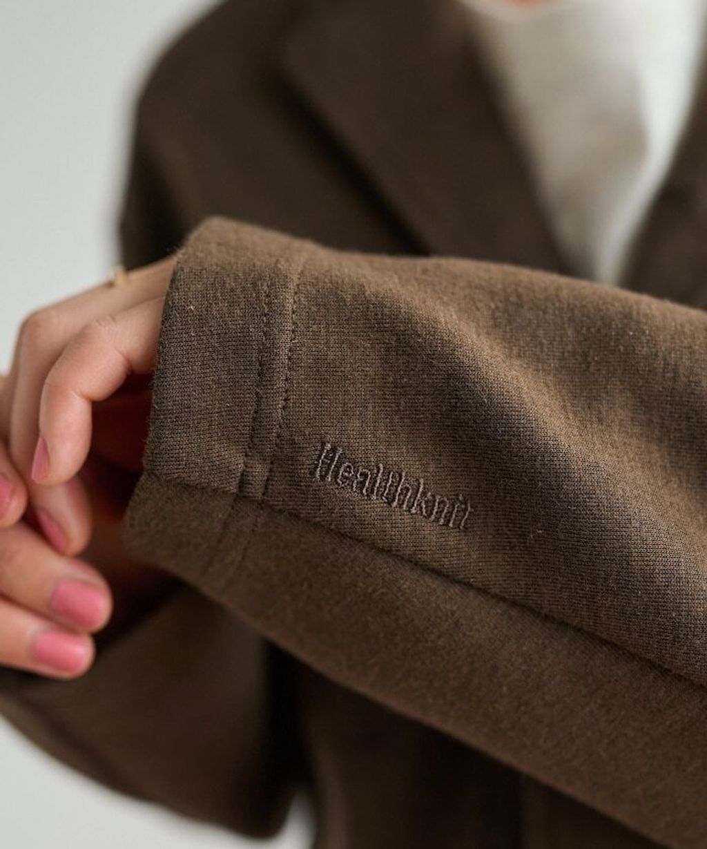 FREAKS STORE 高品質雙面布料休閒西裝外套＋抽繩長褲兩件套(女款)_36