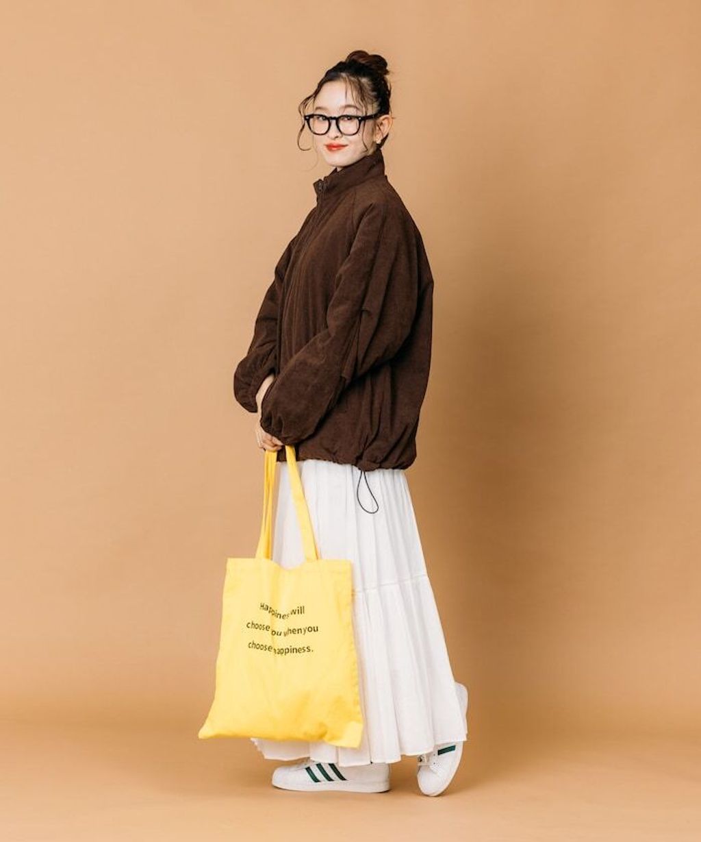 FREAKS STORE 寬鬆版型厚棉保暖燈芯絨立領外套_40