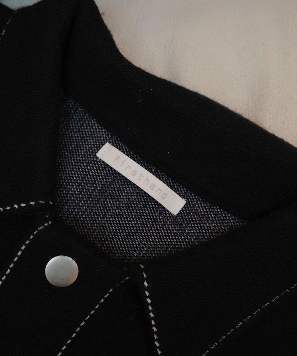 FREAKS STORE 縫線羊毛混紡針織工裝外套_74