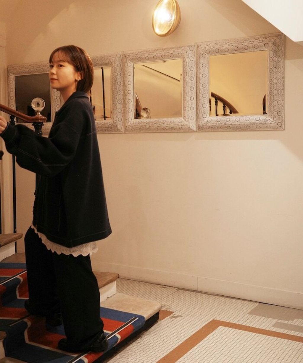 FREAKS STORE 縫線羊毛混紡針織工裝外套_32