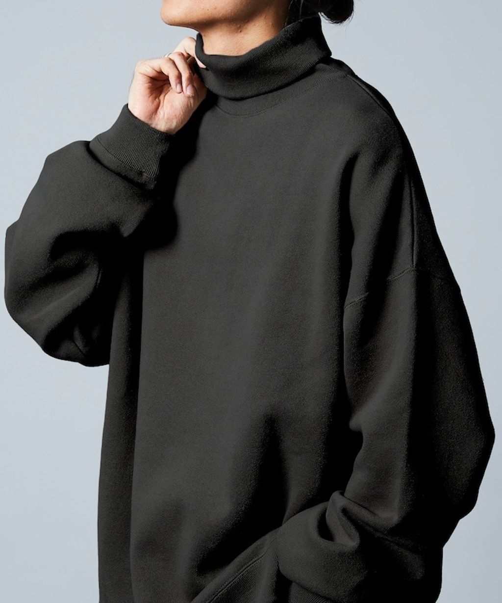 FREAKS STORE 12oz高磅刷毛高領大學T_4