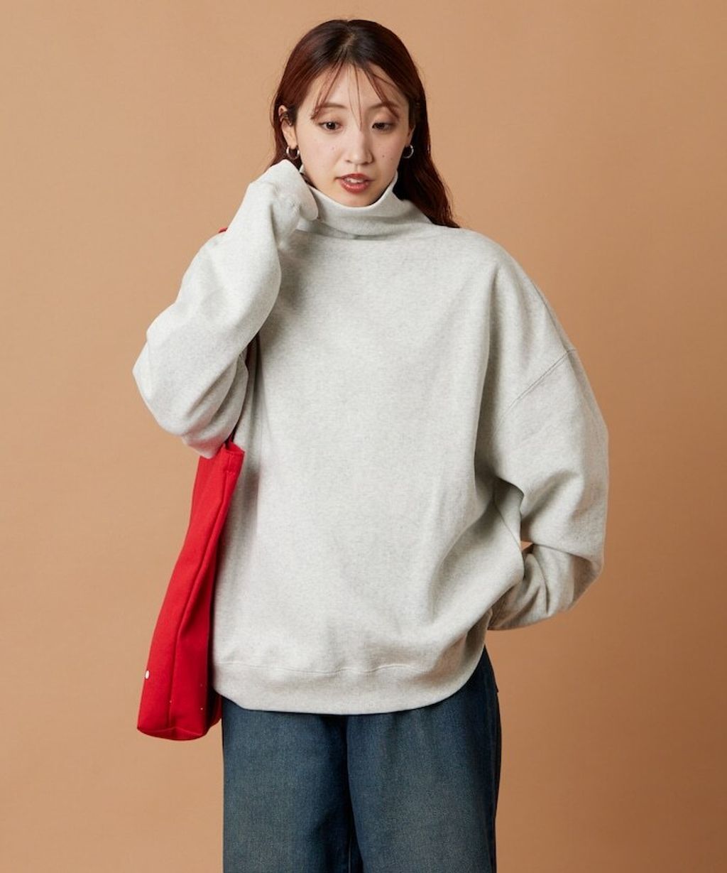 FREAKS STORE 12oz高磅刷毛高領大學T_47