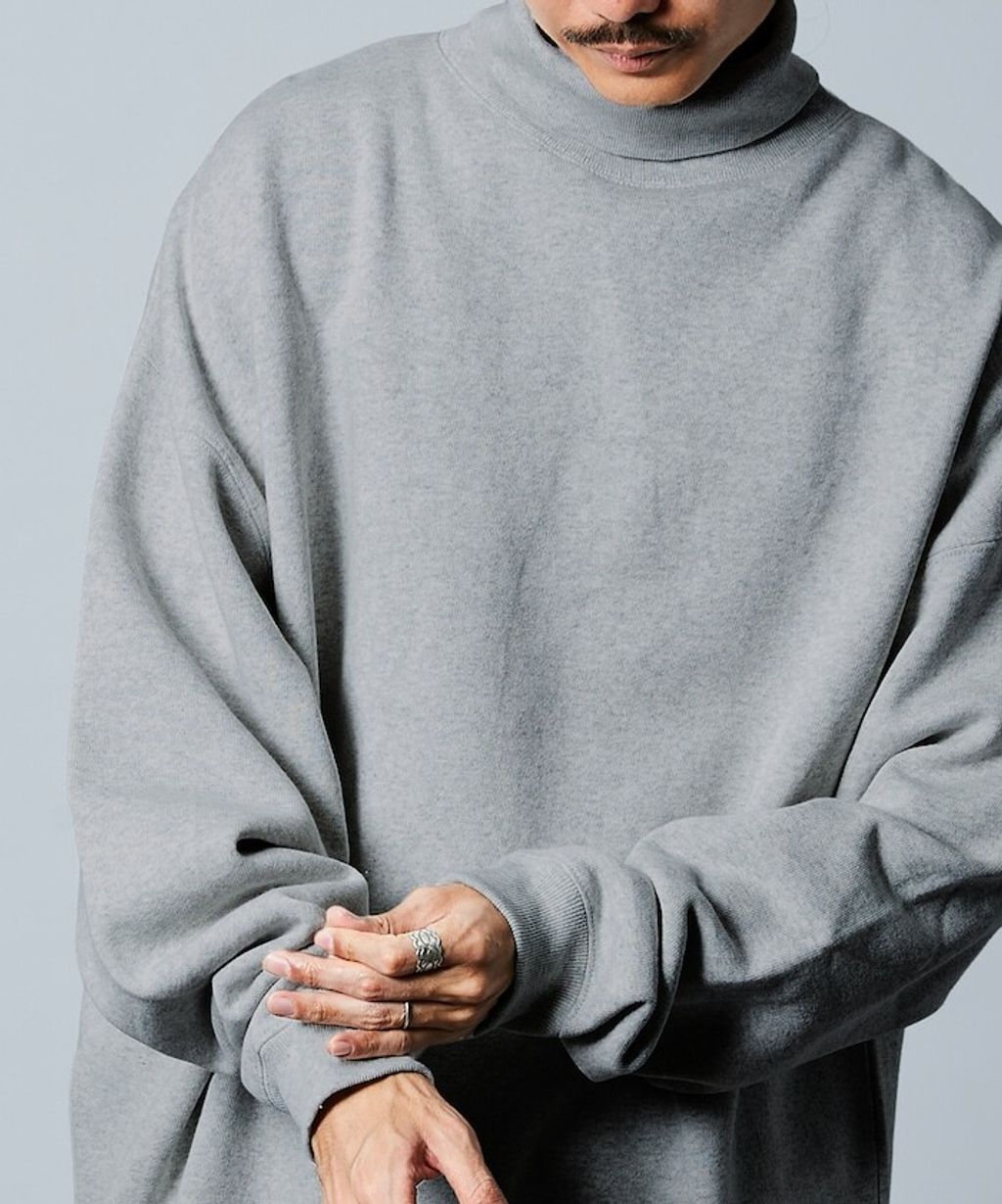 FREAKS STORE 12oz高磅刷毛高領大學T_41