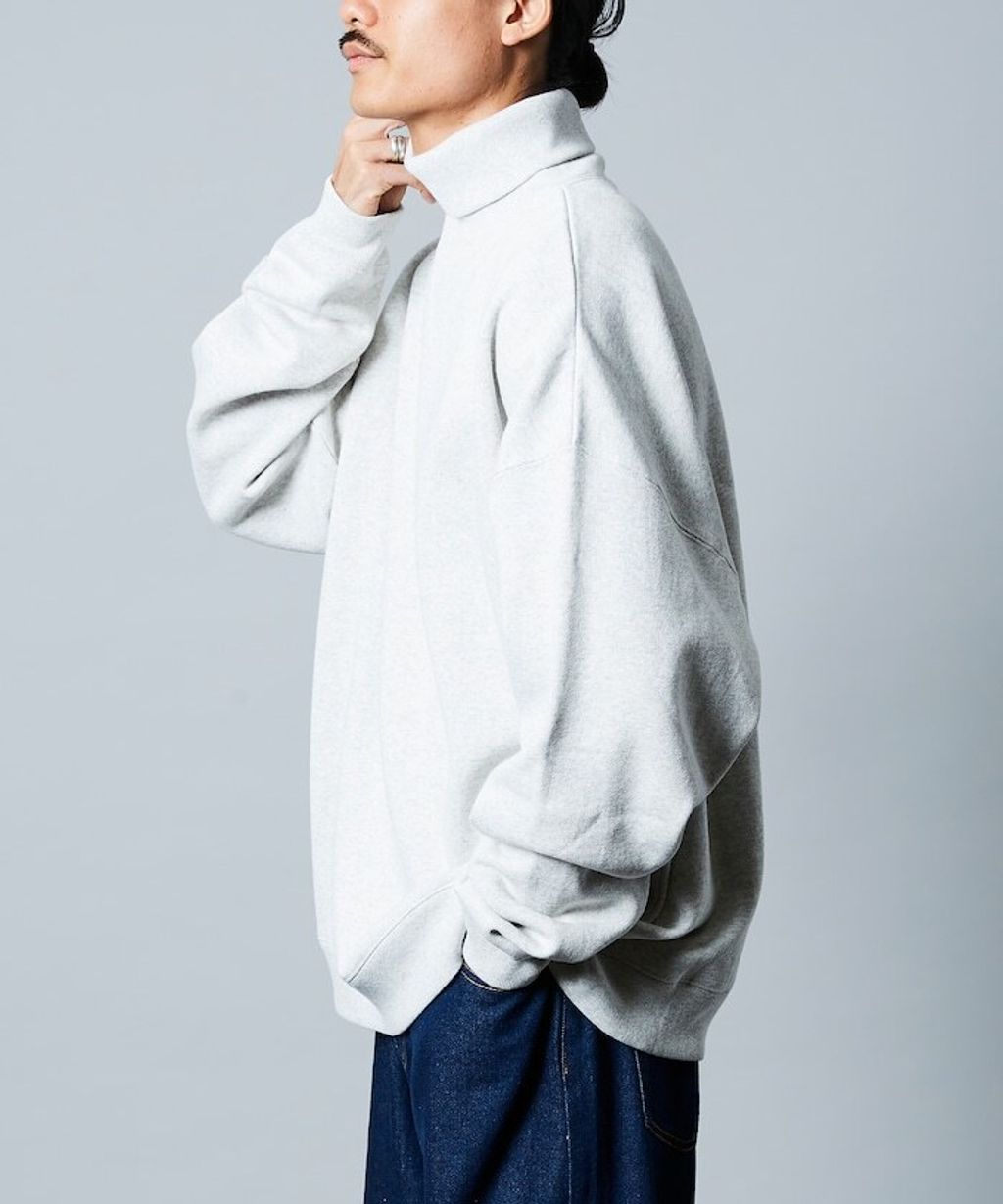 FREAKS STORE 12oz高磅刷毛高領大學T_38