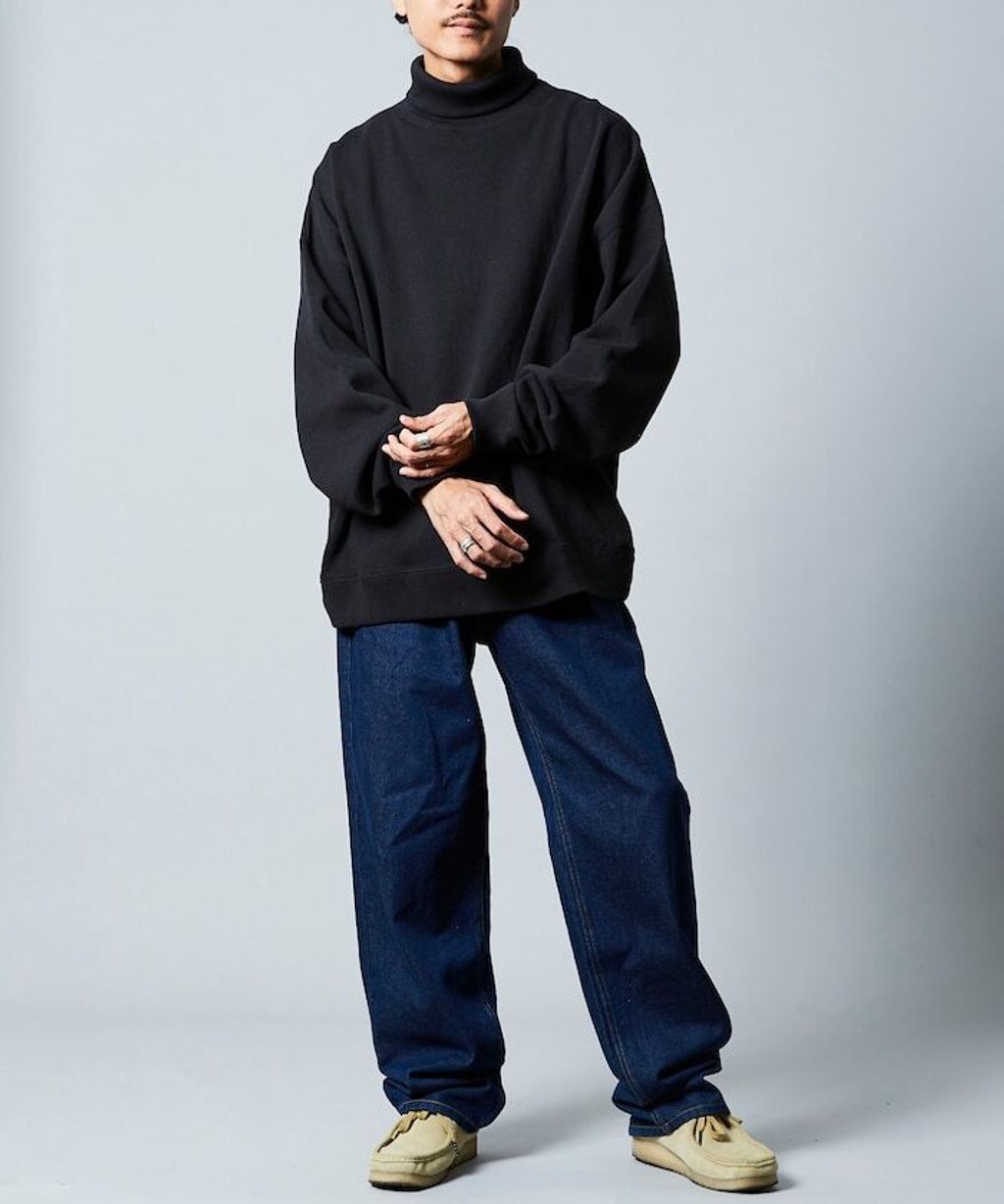 FREAKS STORE 12oz高磅刷毛高領大學T_25