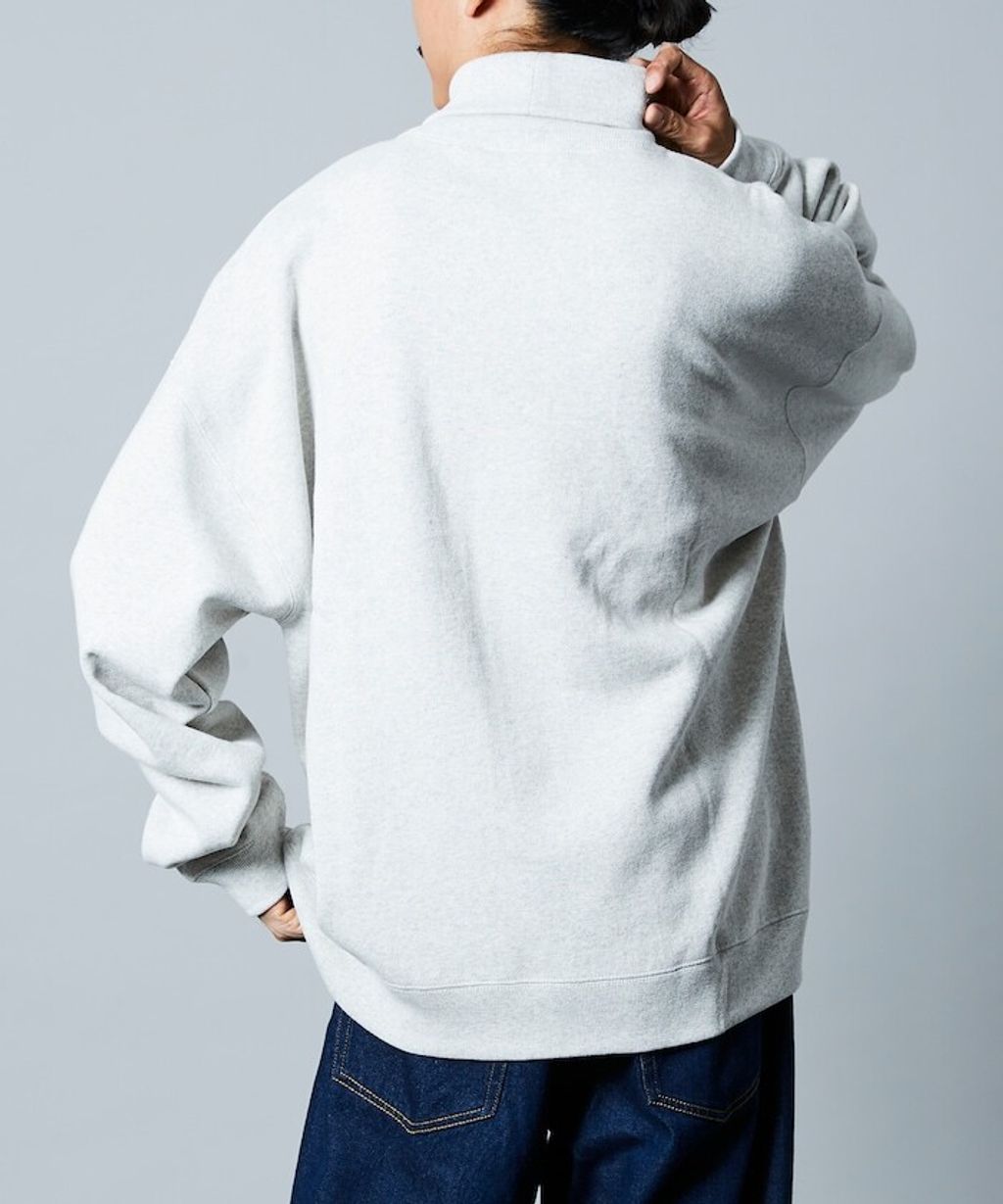 FREAKS STORE 12oz高磅刷毛高領大學T_39