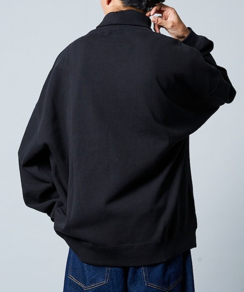 FREAKS STORE 12oz高磅刷毛高領大學T_29