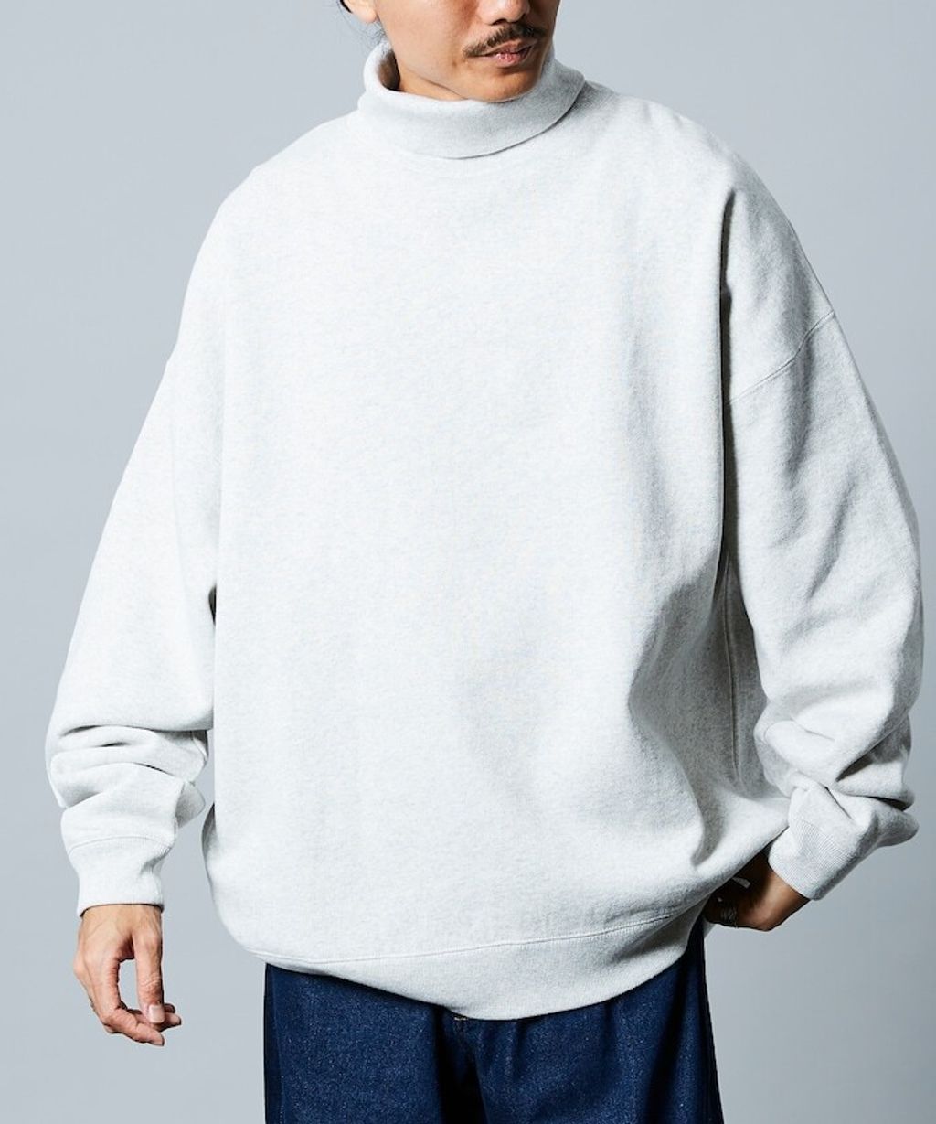 FREAKS STORE 12oz高磅刷毛高領大學T_37