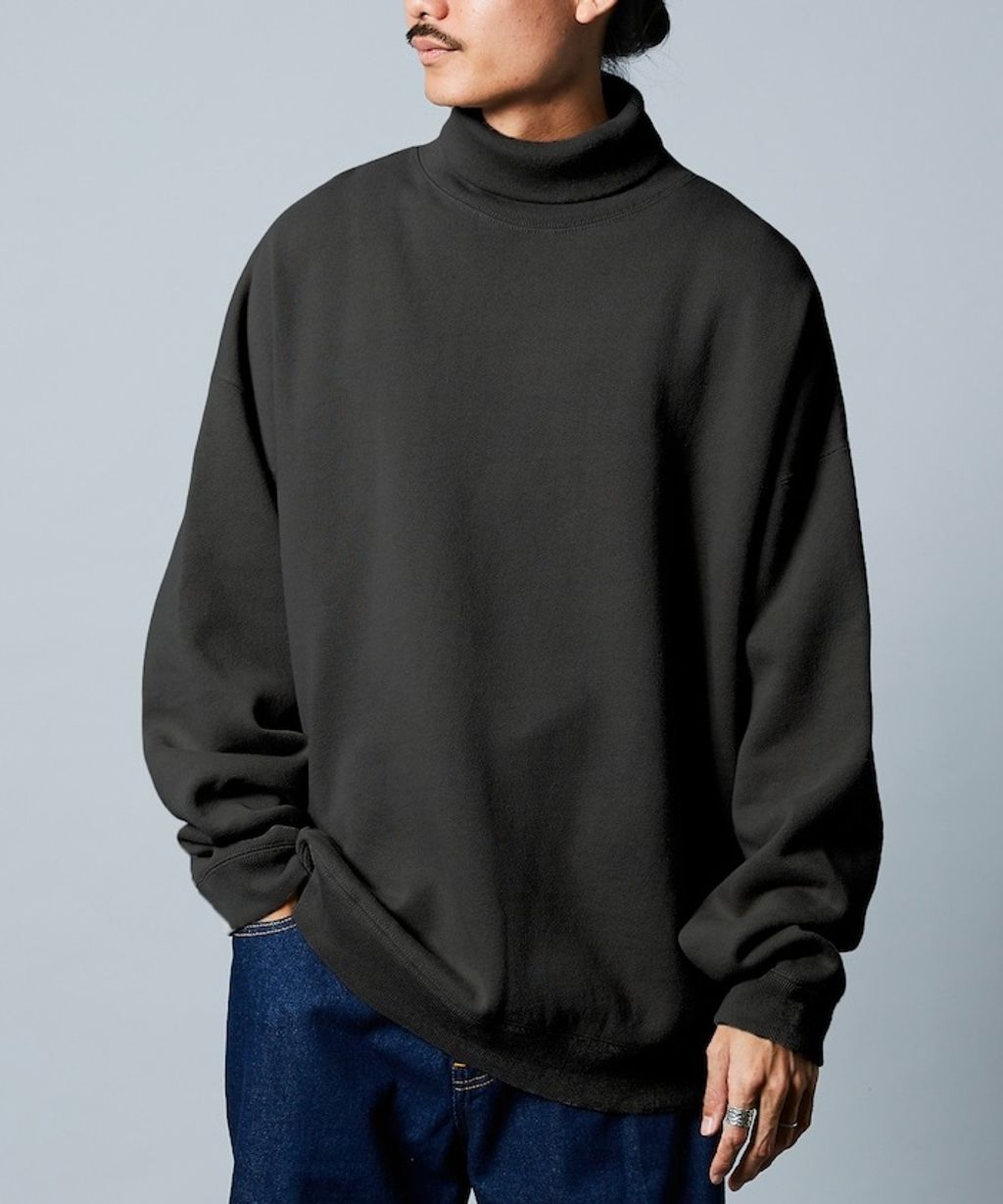 FREAKS STORE 12oz高磅刷毛高領大學T_22