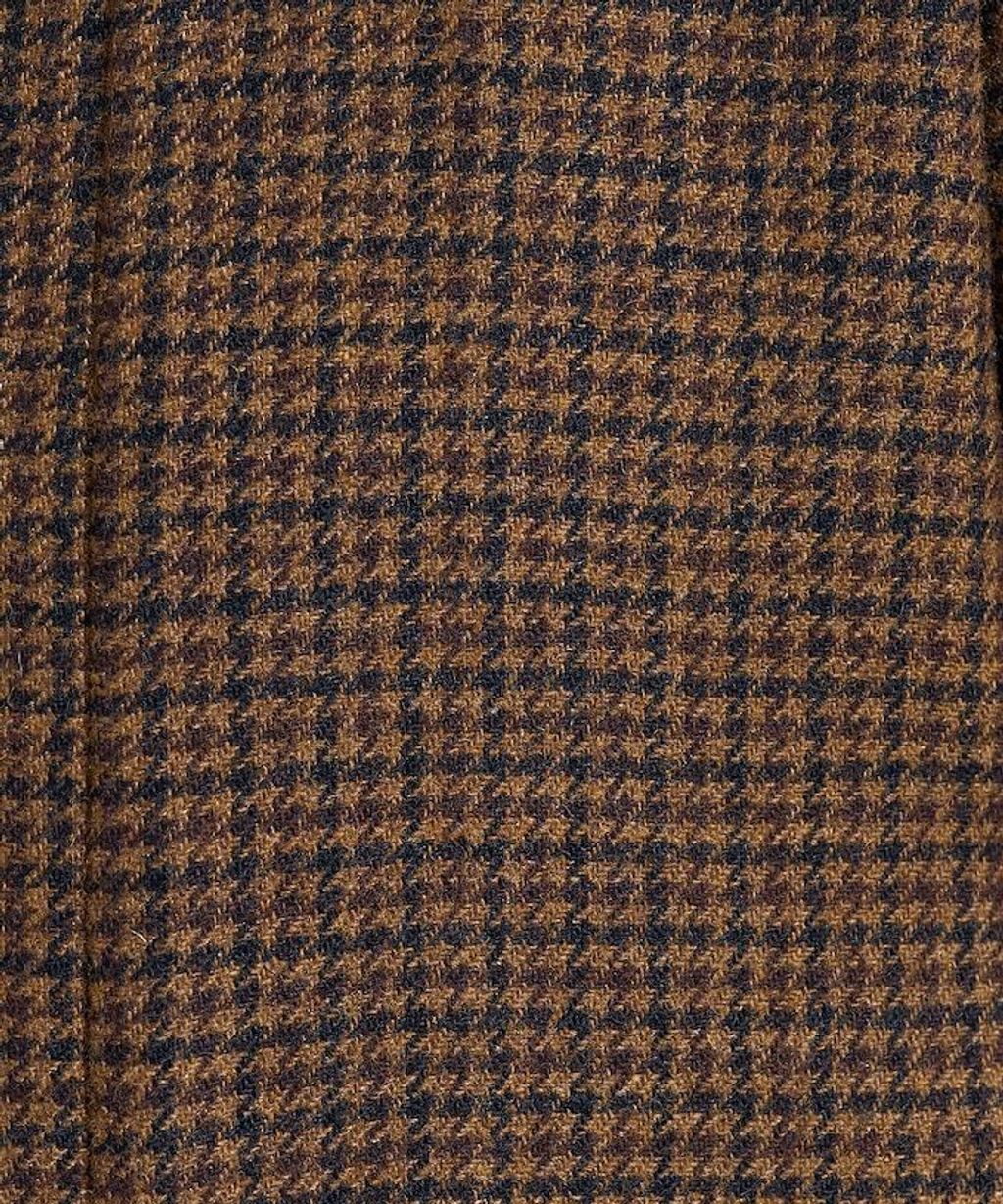 FREAKS STORE 英格蘭產羊毛質感格紋抗變形保暖翻領夾克_11