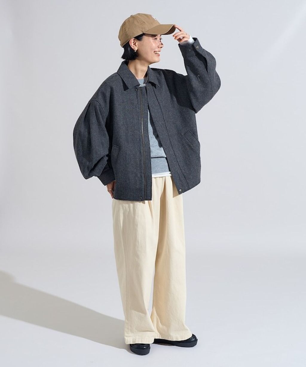 FREAKS STORE 英格蘭產羊毛質感格紋抗變形保暖翻領夾克_13