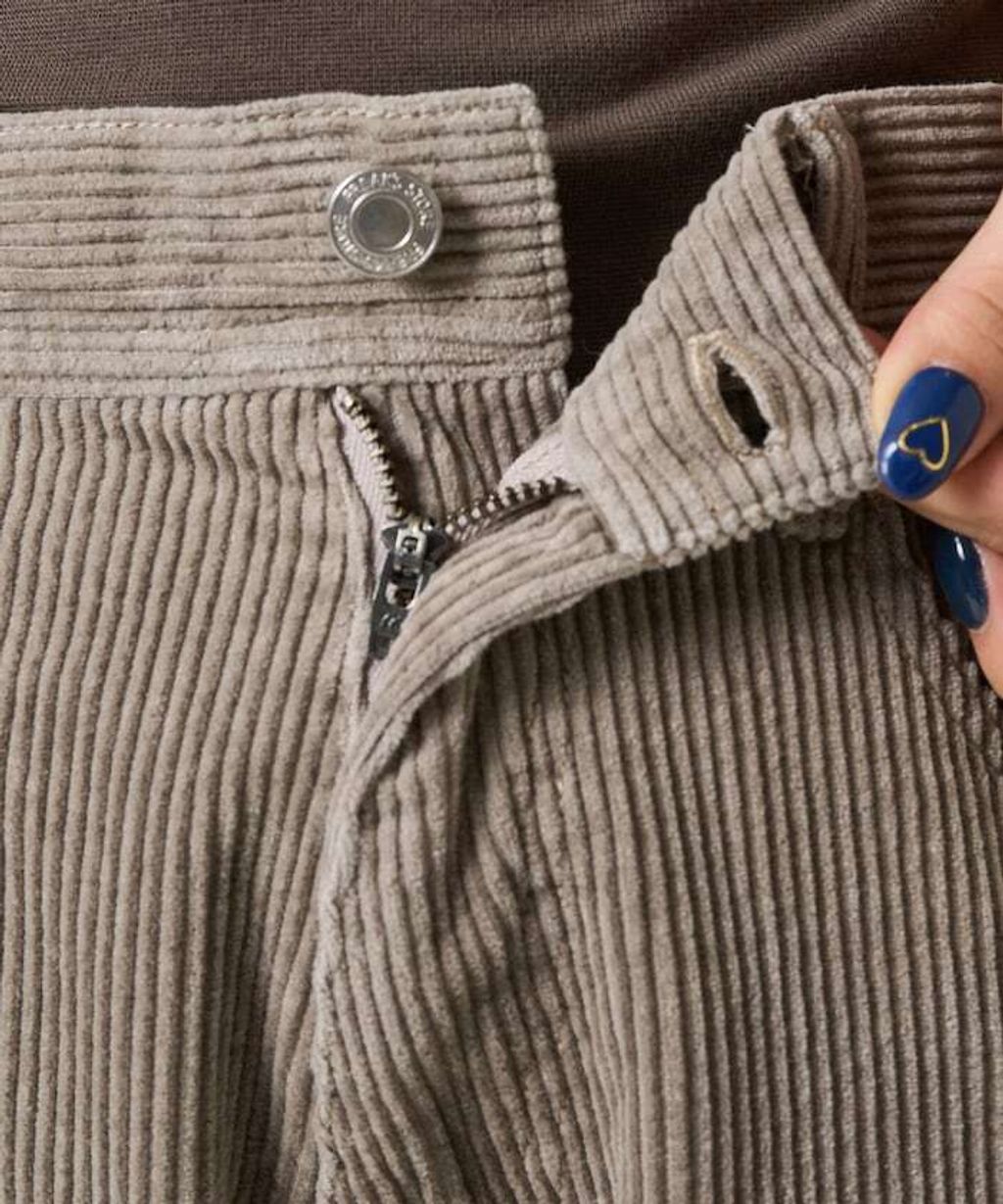 FREAKS STORE 細條紋燈芯絨顯瘦圓弧剪裁長褲_68