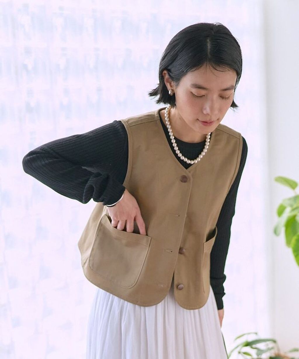 RED KAP × FREAKS STORE 後背抓皺工裝斜紋布背心_2