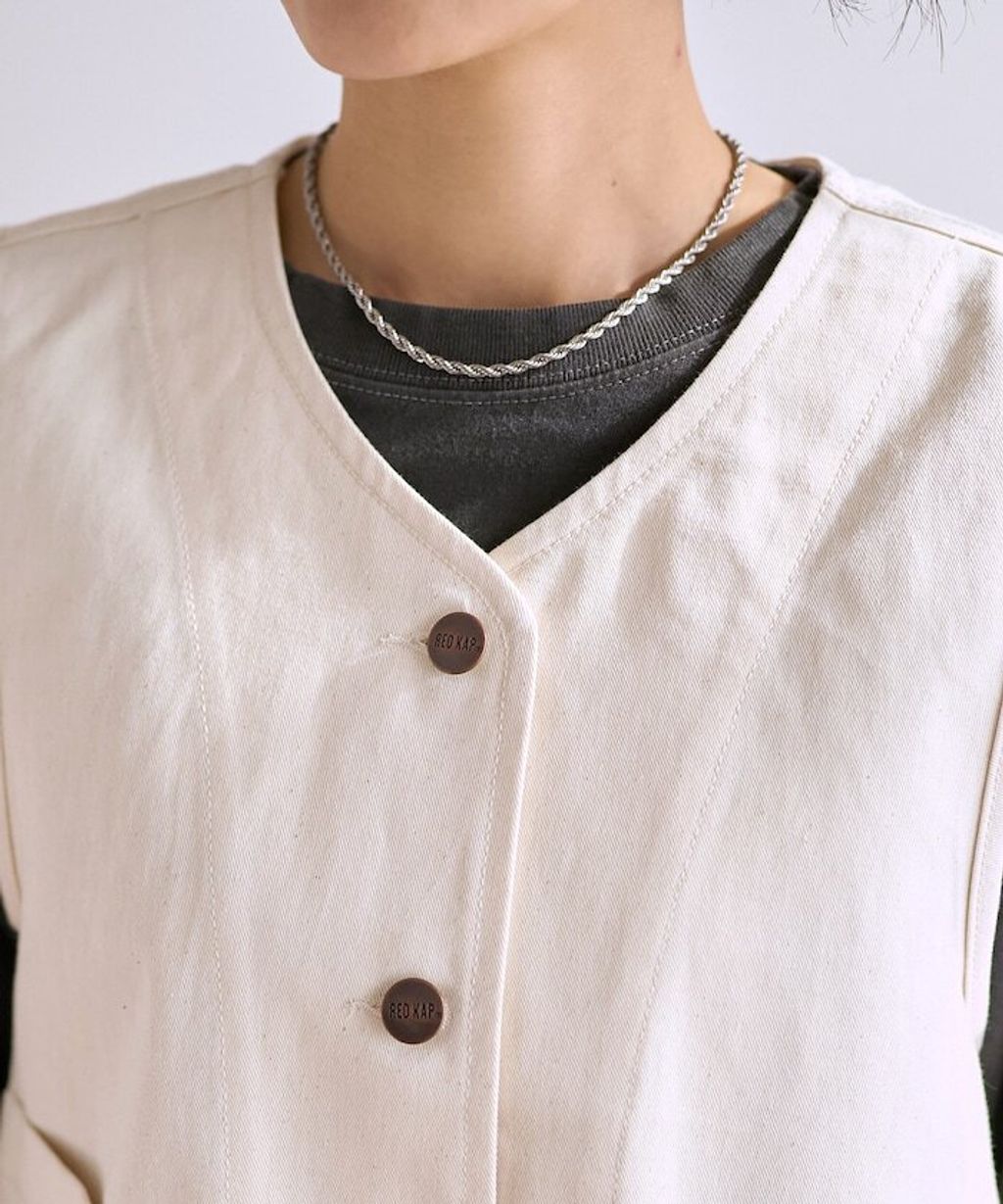RED KAP × FREAKS STORE 後背抓皺工裝斜紋布背心_60