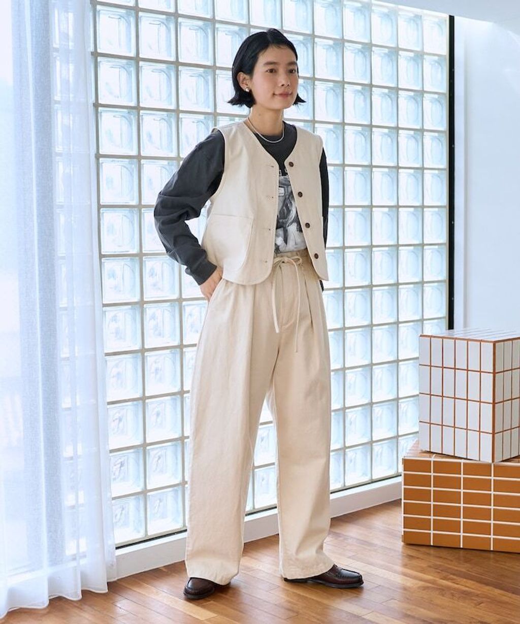 RED KAP × FREAKS STORE 後背抓皺工裝斜紋布背心_46