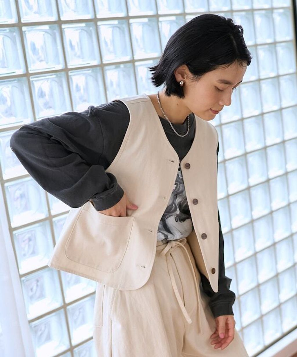 RED KAP × FREAKS STORE 後背抓皺工裝斜紋布背心_51