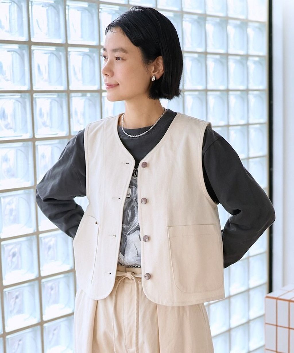 RED KAP × FREAKS STORE 後背抓皺工裝斜紋布背心_47