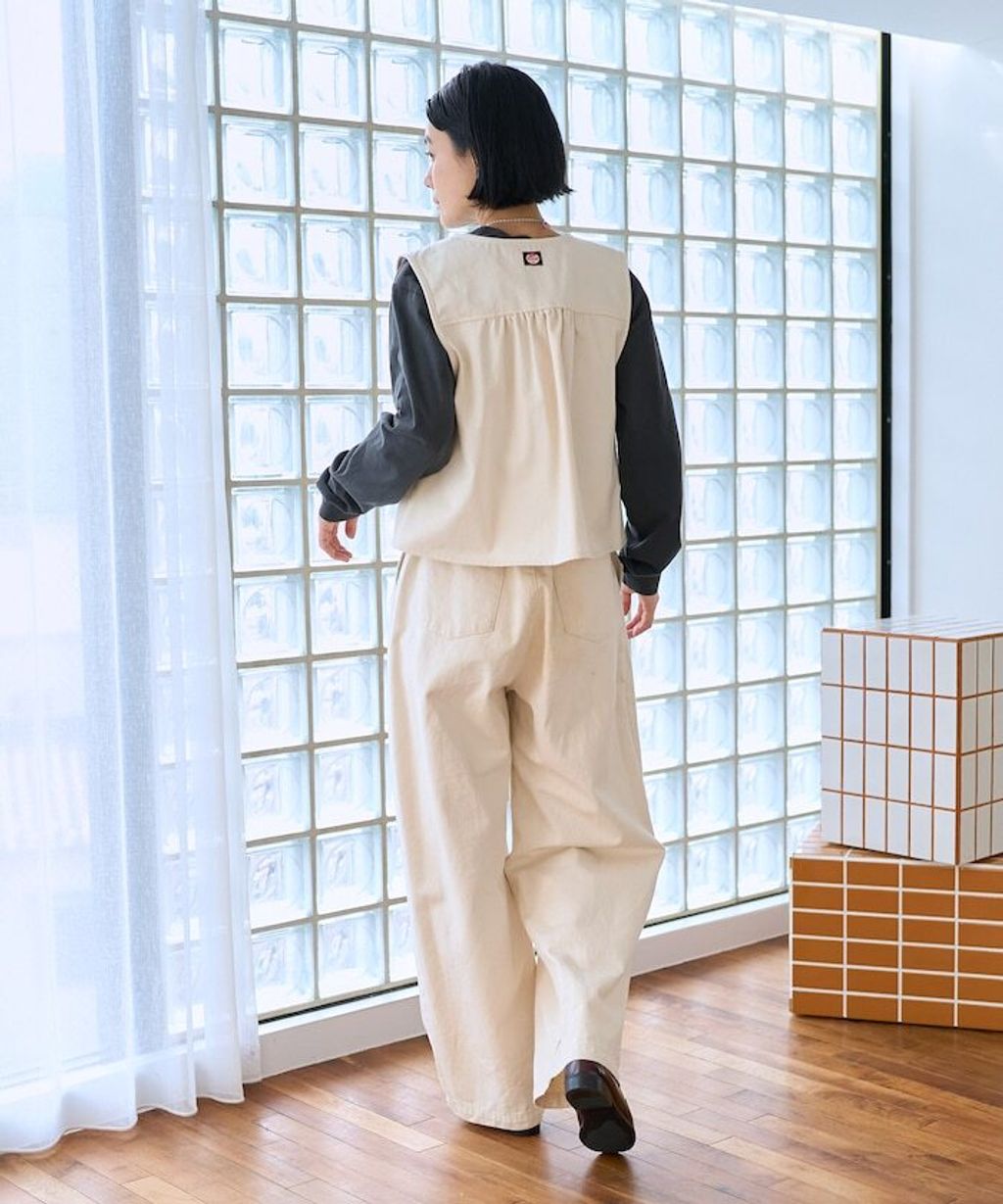 RED KAP × FREAKS STORE 後背抓皺工裝斜紋布背心_48