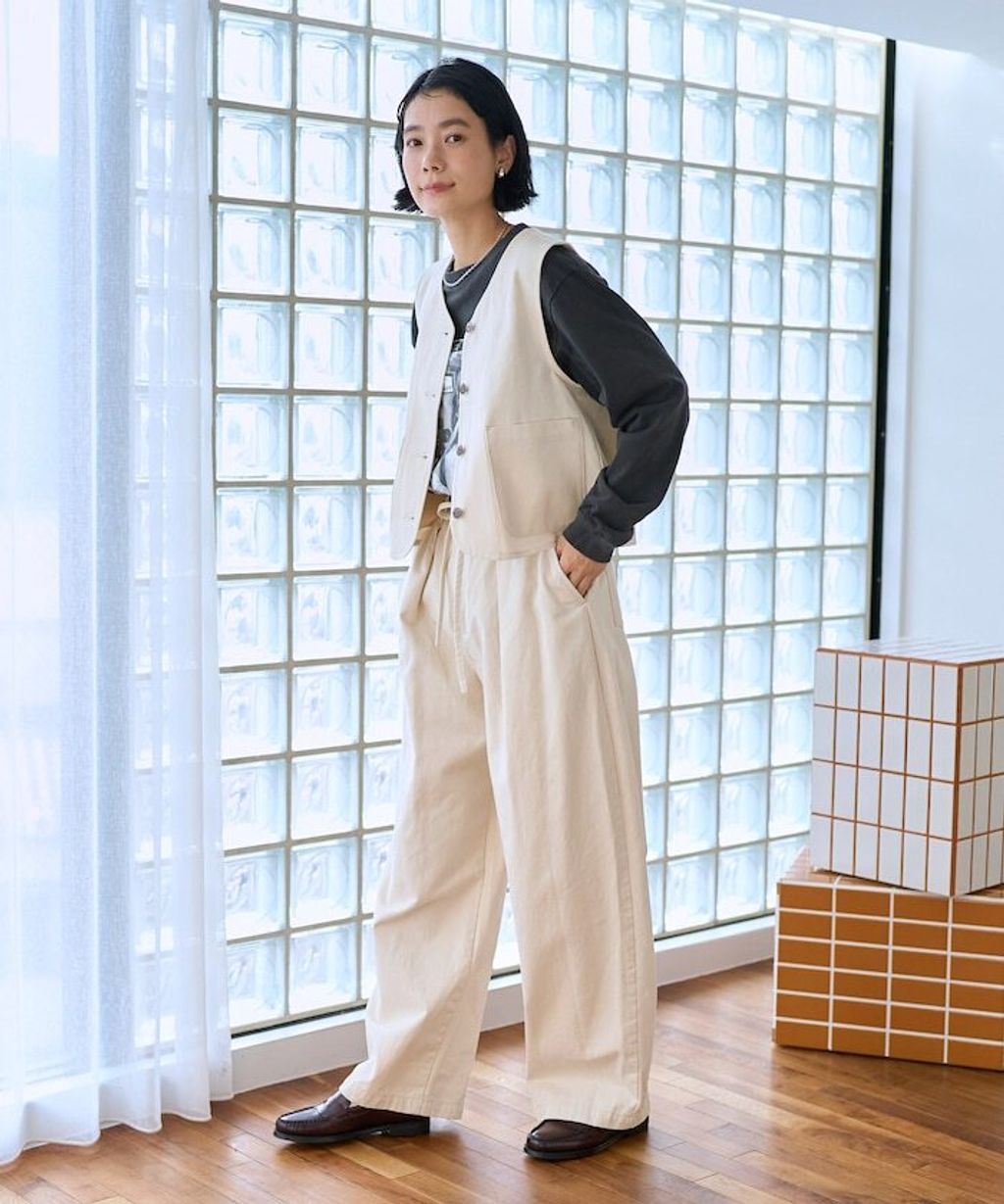 RED KAP × FREAKS STORE 後背抓皺工裝斜紋布背心_45