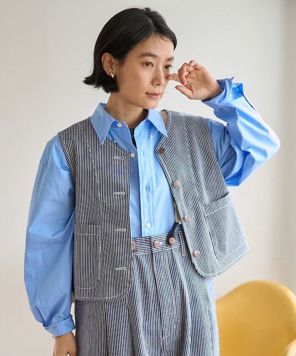 RED KAP × FREAKS STORE 後背抓皺工裝斜紋布背心_13