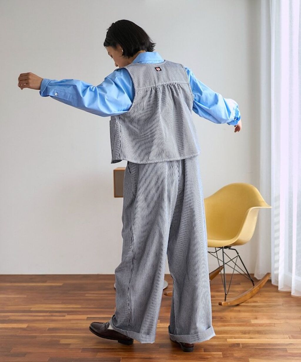 RED KAP × FREAKS STORE 後背抓皺工裝斜紋布背心_10