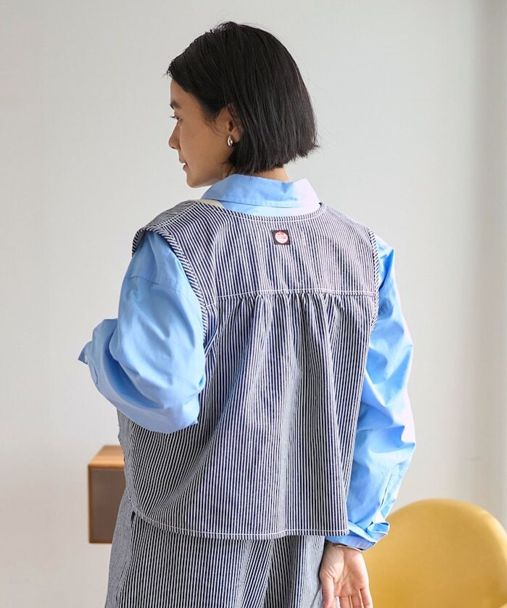 RED KAP × FREAKS STORE 後背抓皺工裝斜紋布背心_12