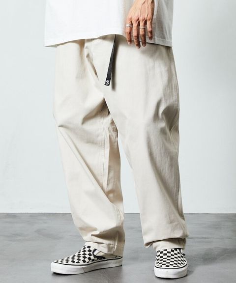 FREAKS STORE 寬版錐型褲_3