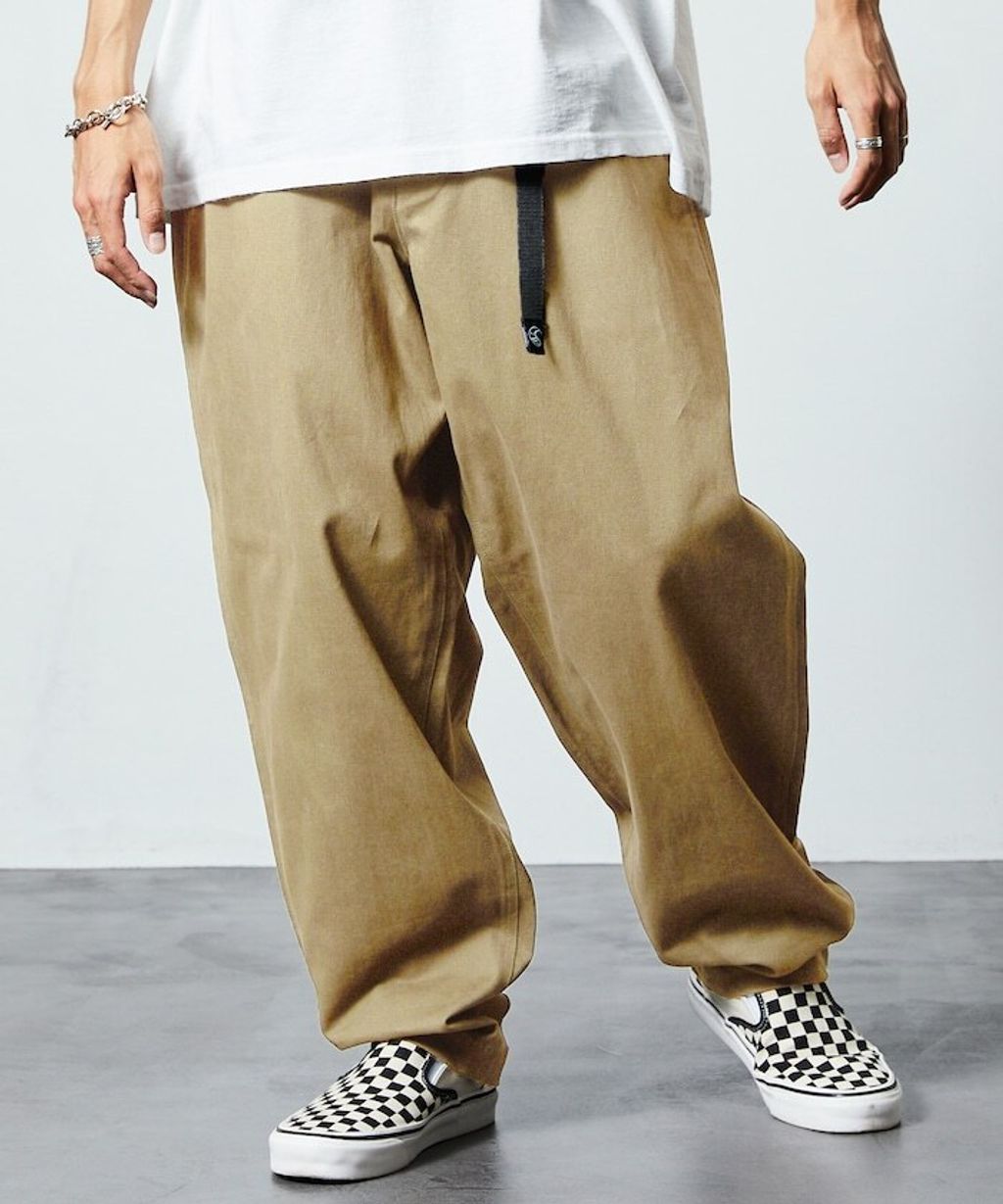 FREAKS STORE 寬版錐型褲_6