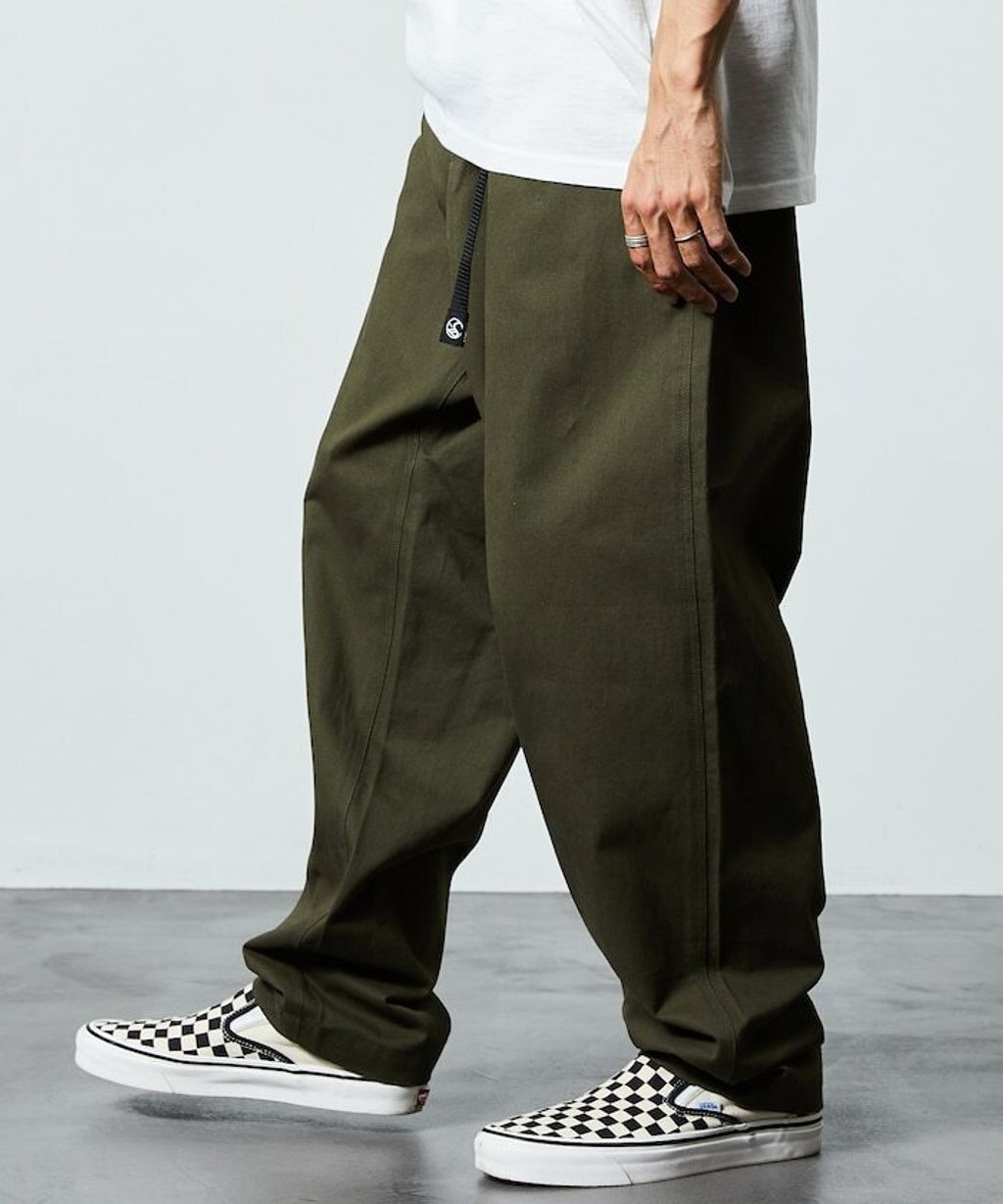 FREAKS STORE 寬版錐型褲_7