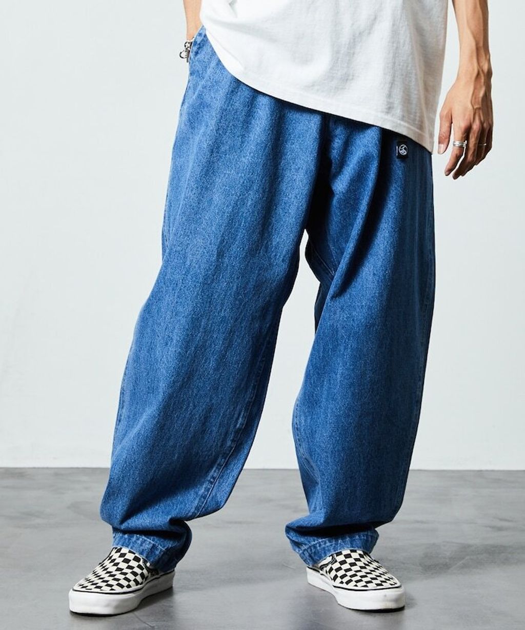 FREAKS STORE 寬版錐型褲_8