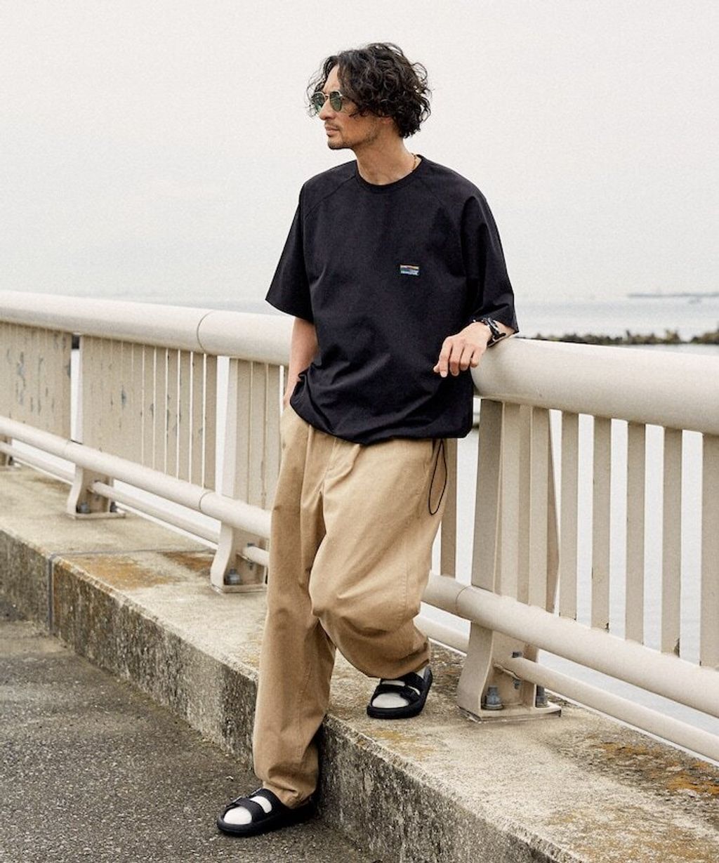 FREAKS STORE 寬版錐型褲_109