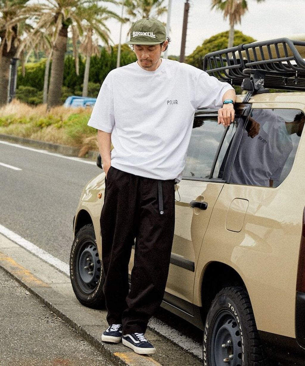 FREAKS STORE 寬版錐型褲_102