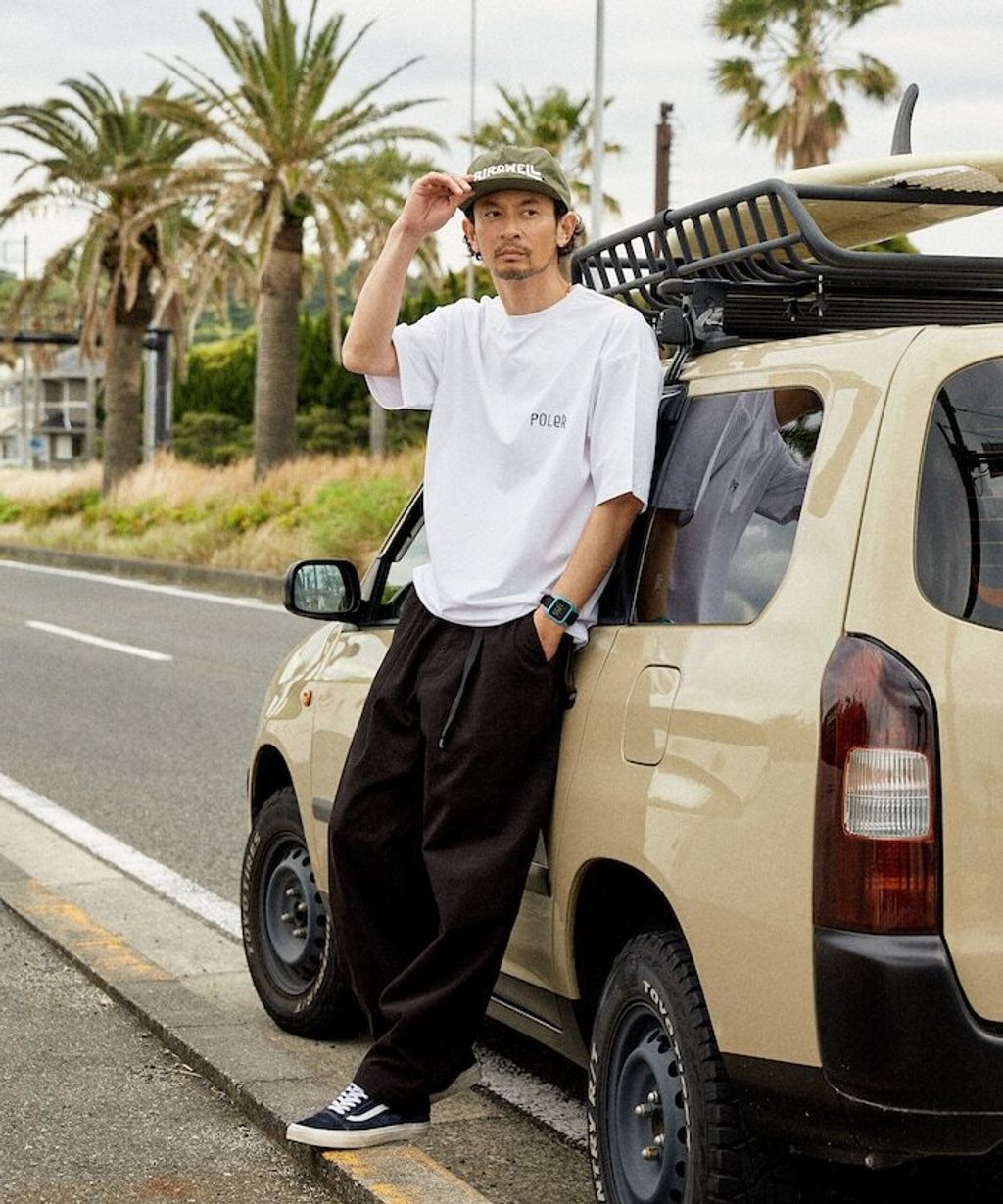 FREAKS STORE 寬版錐型褲_101