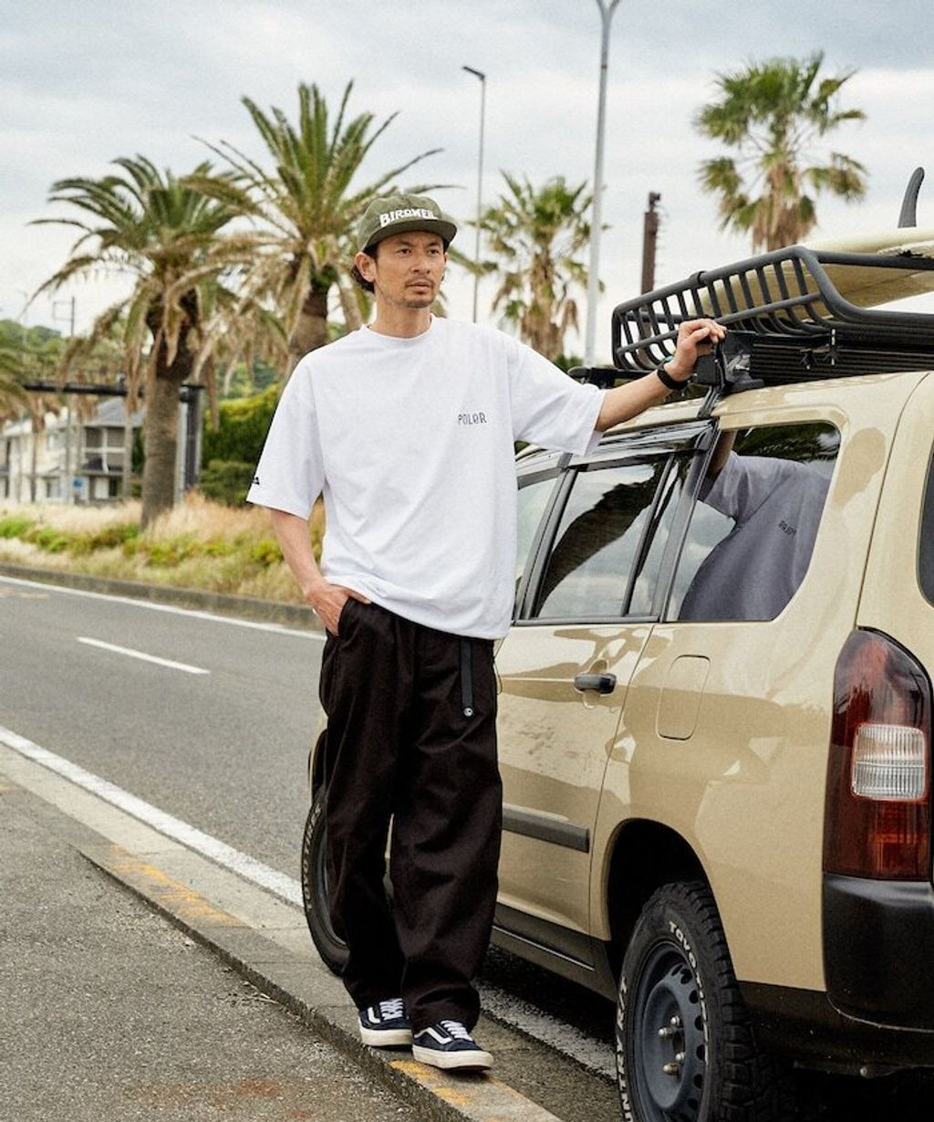 FREAKS STORE 寬版錐型褲_99