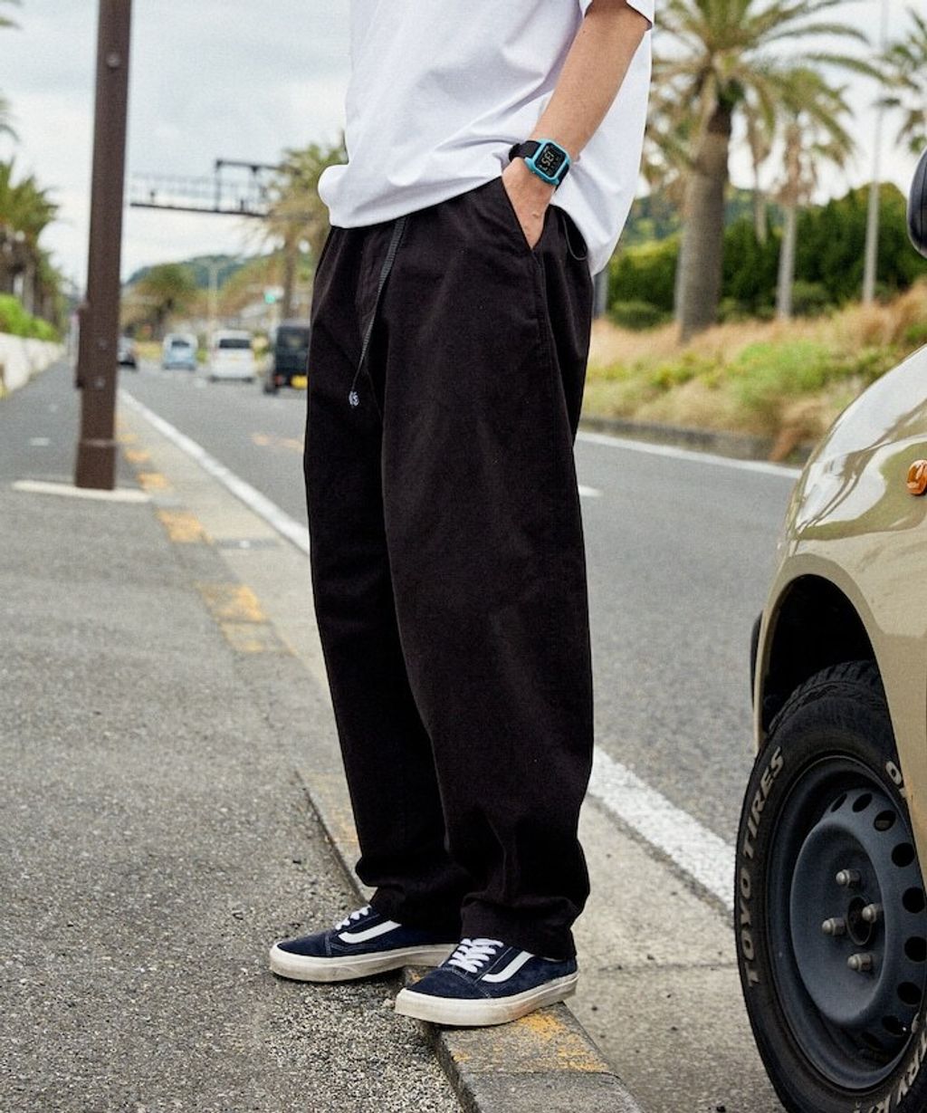 FREAKS STORE 寬版錐型褲_97