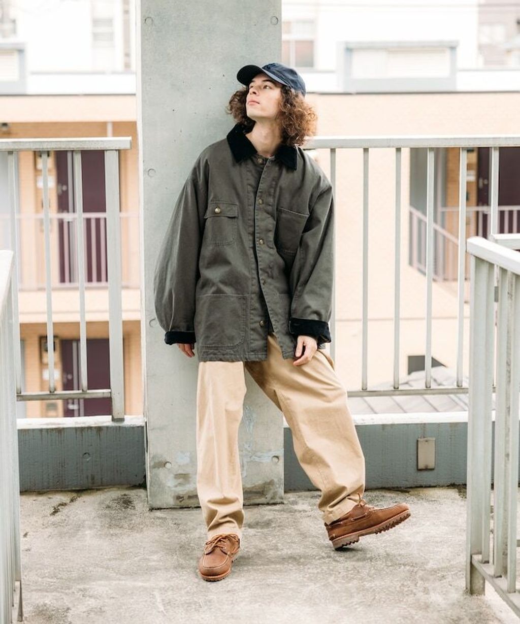 FREAKS STORE 寬版錐型褲_90