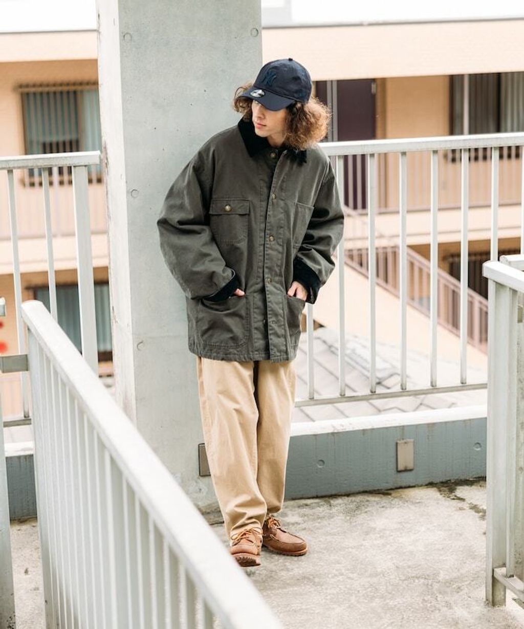 FREAKS STORE 寬版錐型褲_91