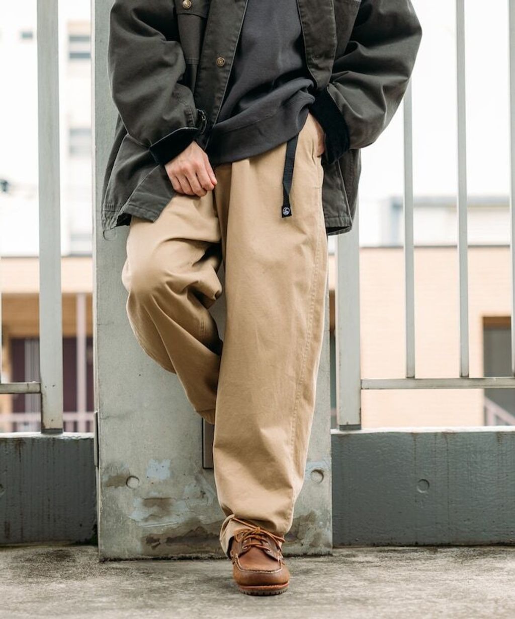 FREAKS STORE 寬版錐型褲_86