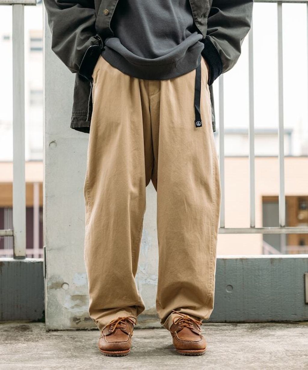 FREAKS STORE 寬版錐型褲_83