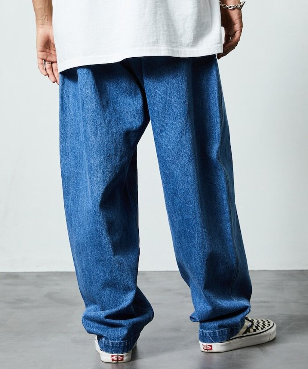 FREAKS STORE 寬版錐型褲_37