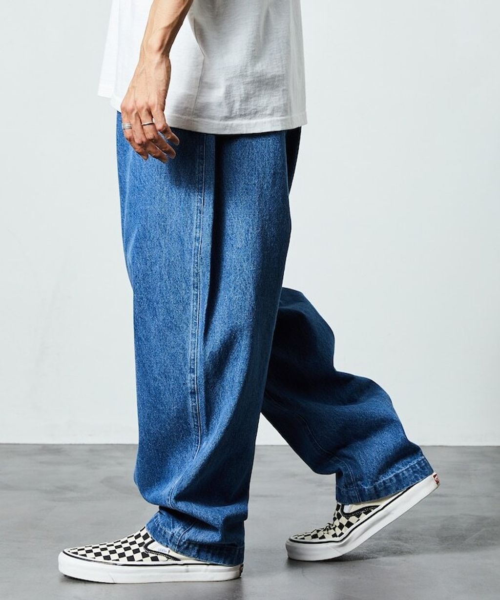 FREAKS STORE 寬版錐型褲_36