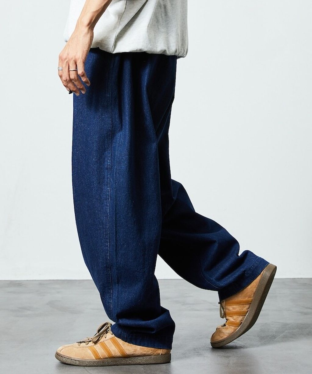 FREAKS STORE 寬版錐型褲_18