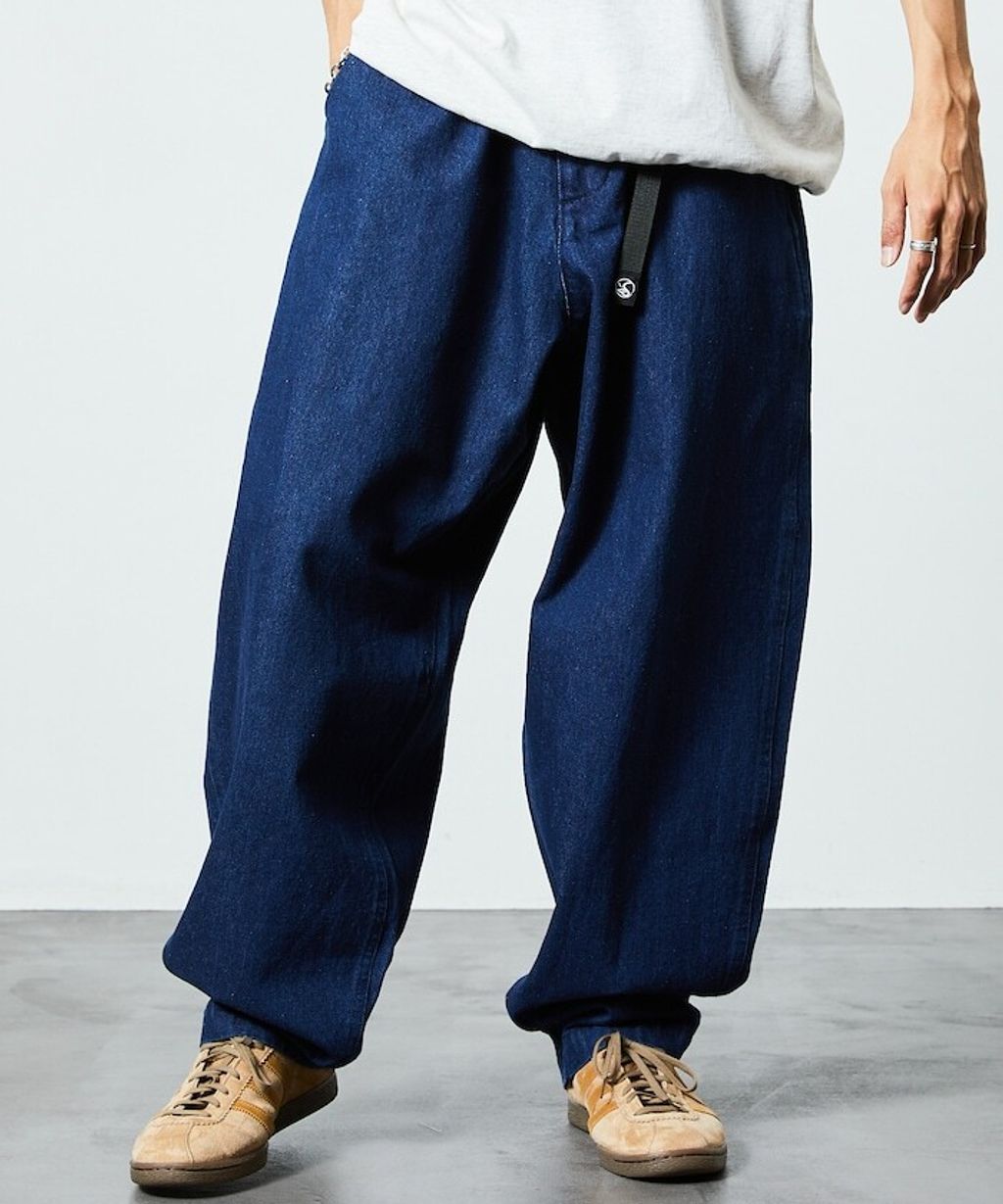 FREAKS STORE 寬版錐型褲_14