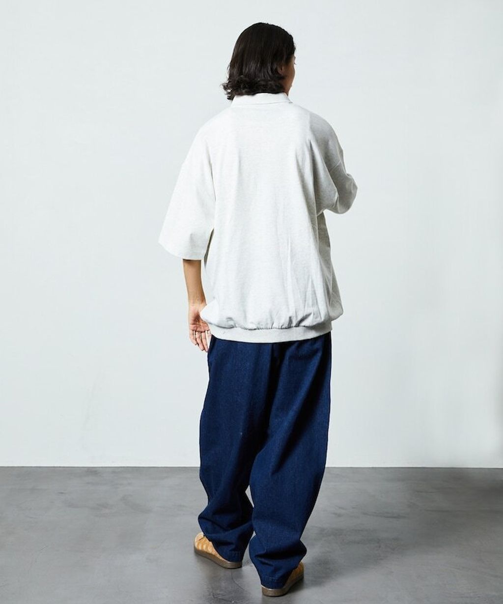 FREAKS STORE 寬版錐型褲_12