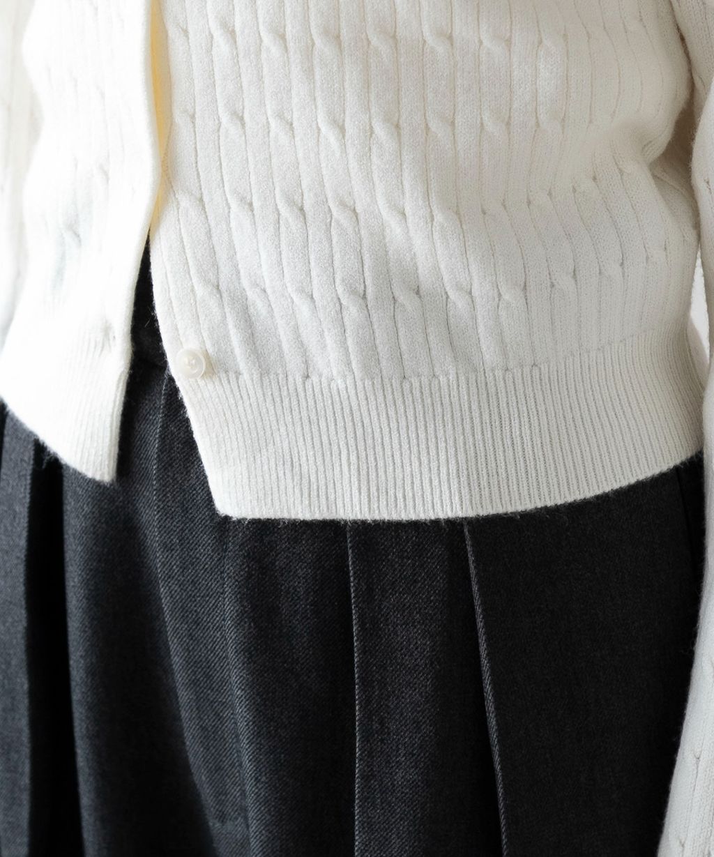 U.S. POLO ASSN. 25AW 麻花編針織開襟衫_52