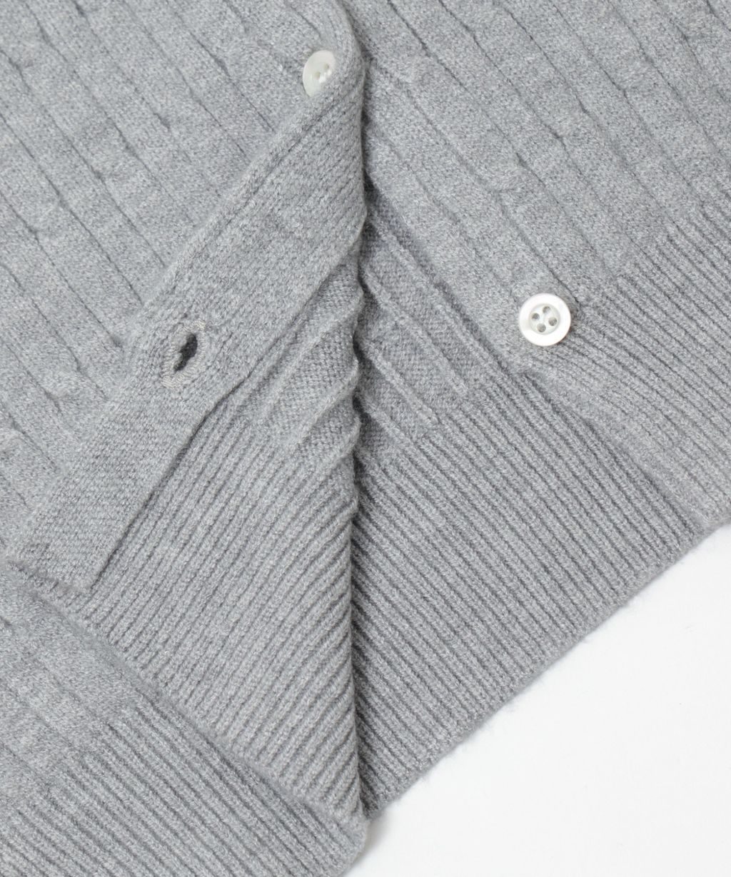 U.S. POLO ASSN. 25AW 麻花編針織開襟衫_44