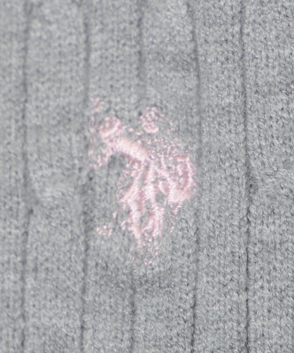 U.S. POLO ASSN. 25AW 麻花編針織開襟衫_40