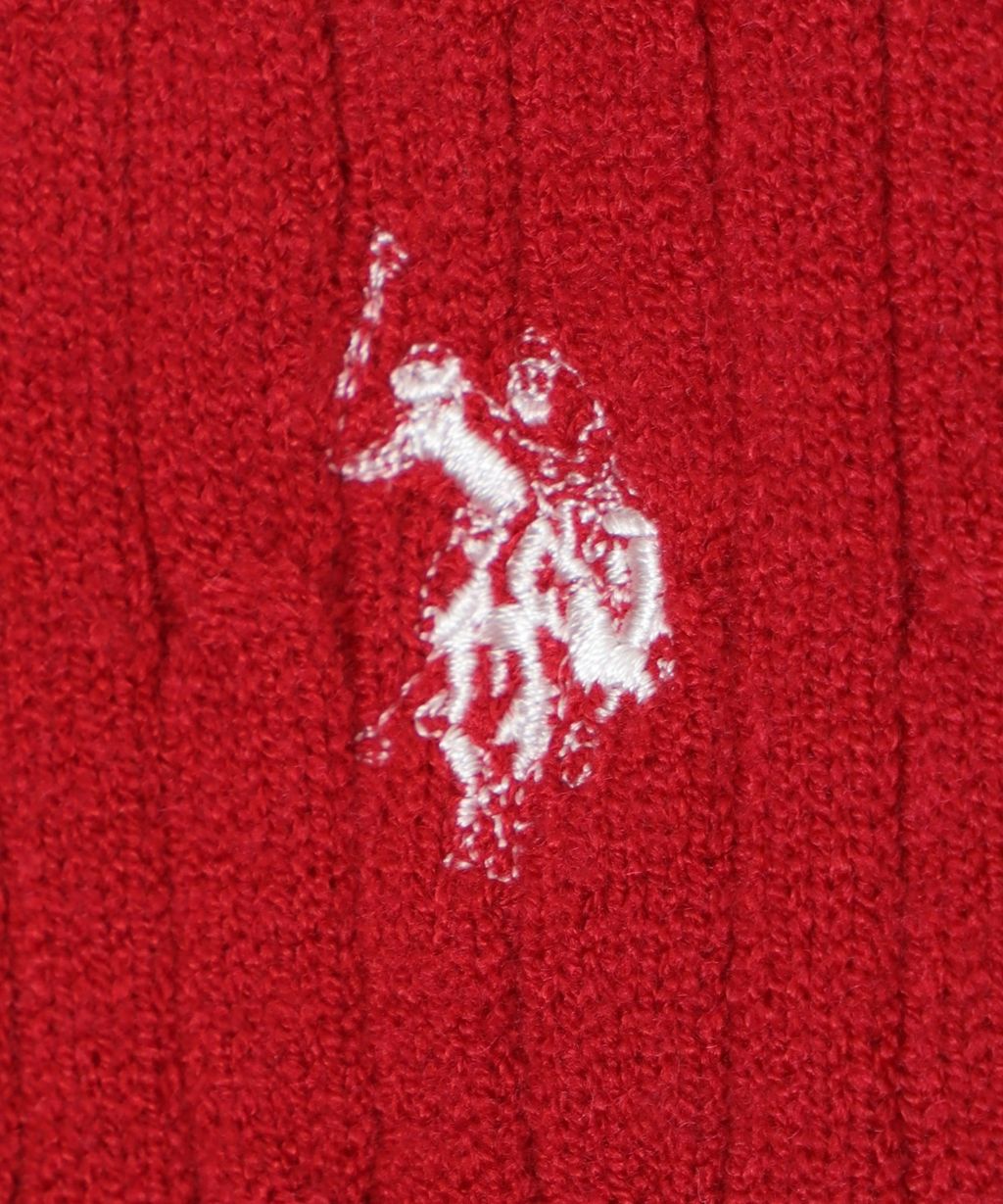 U.S. POLO ASSN. 25AW 麻花編針織開襟衫_38