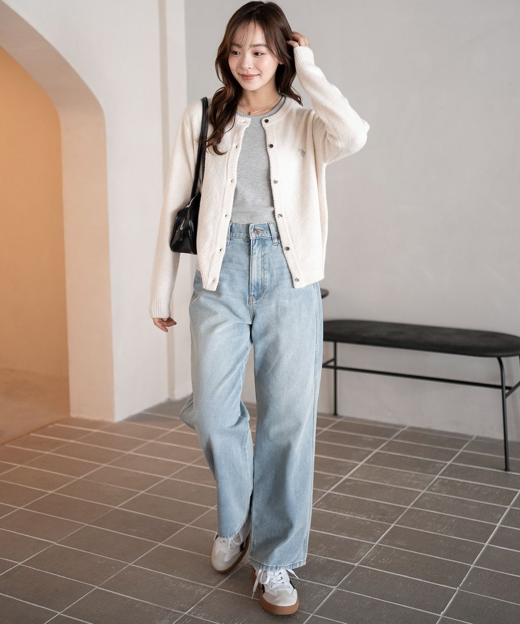 U.S. POLO ASSN. 25AW 微起毛感開襟衫_6